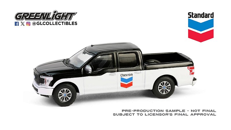 1/64 GREENLIGHT 2019 FORD F-150 XL STX PACKAGE CHEVRON SPECIAL EDITION SERIES 1