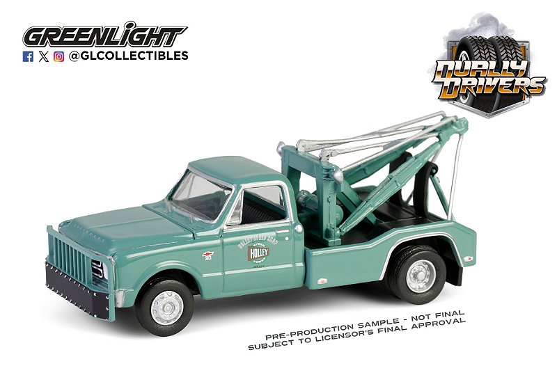 1/64 GREENLIGHT 1967 CHEVROLET C-30 DUALLY WRECKER DUALLY DRIVERS SERIES 16