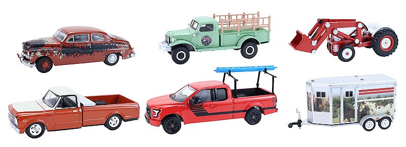 1/64 GREENLIGHT SORTIMENTO DOWN ON THE FARM SERIES 11