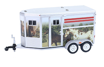 1/64 GREENLIGHT HORSE TRAILER DOWN ON THE FARM SERIES 11