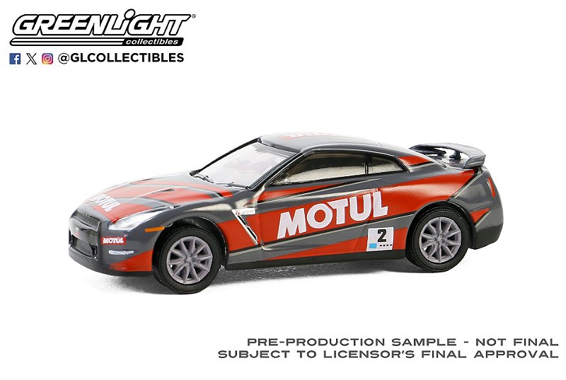 1/64 GREENLIGHT 2015 NISSAN GT-R (R35) MOTUL HOBBY EXCLUSIVE