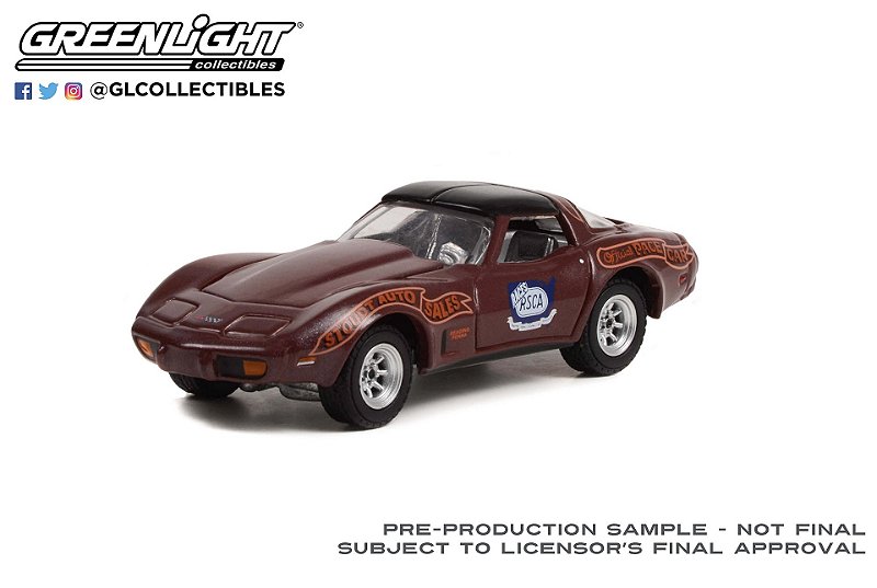 1/64 GREENLIGHT 1982 CHEVROLET CORVETTE NAZARETH NATIONAL MOTOR SPEEDWAY