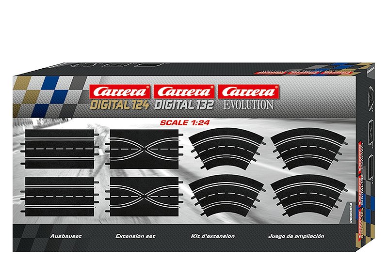 SET Nº1 DE PISTAS PARA EXTENSÃO PISTA ELETRICA CARRERA 1/32