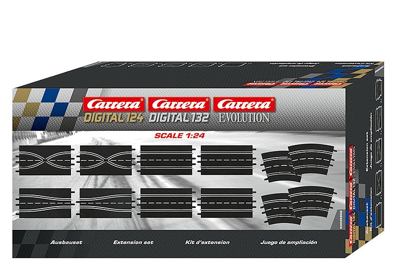 SET Nº3 DE PISTAS PARA EXTENSÃO PISTA ELETRICA CARRERA 1/32