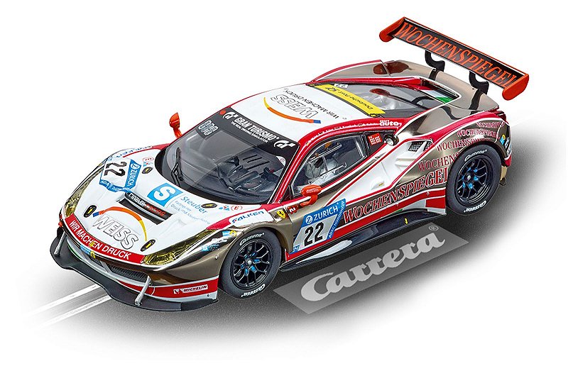 FERRARI 488 GT3 WTM RACING PISTA ELETRICA CARRERA 1/32