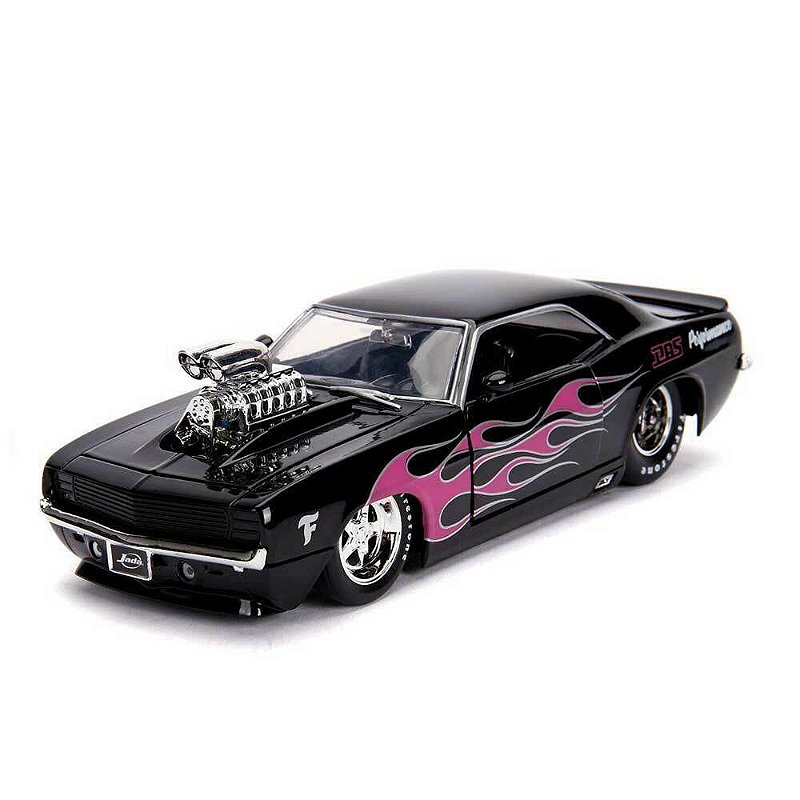 1969 CHEVY CAMARO BTM PRETO 1/24