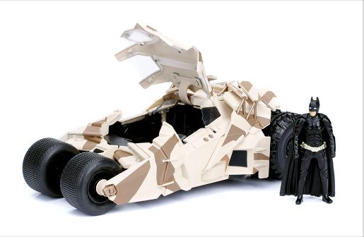 BATMOBILE 2008 DARK KNIGHT COM BONECO 1/24