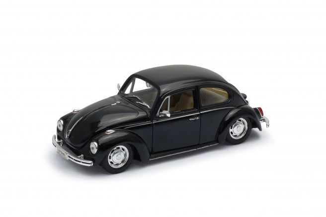 VOLKSWAGEN FUSCA PRETO 1/24