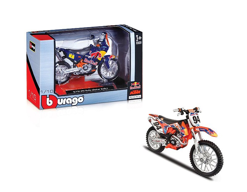 SORTIMENTO  MOTO RALI REDBULL BURAGO 1/18