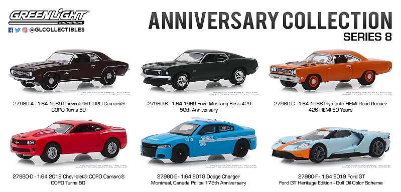 ANNIVERSARY COLLECTION SERIE 8 1/64