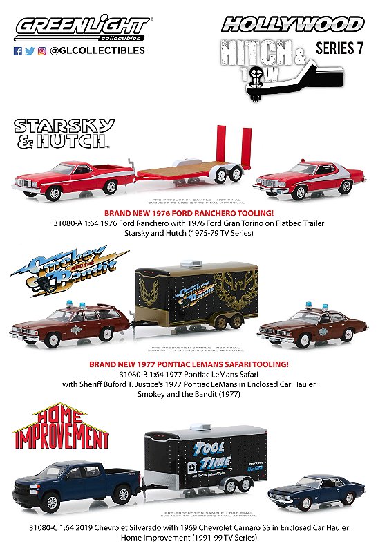 1:64 HOLLYWOOD HITCH & TOW SERIE 7 