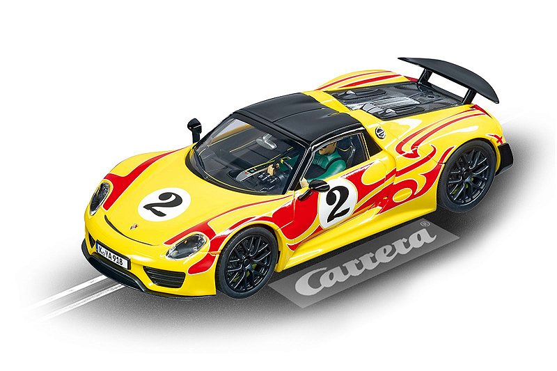 CARRO PARA PISTA ELETRICA PORSCHE 918 SPYDER 1/32