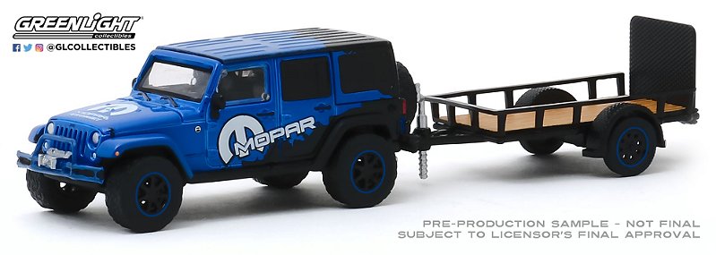 1:64 HITCH & TOW SERIE 19 2012 JEEP WRANGLER MOPAR OFF ROAD