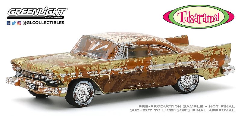 1:64 1957 PLYMOUTH BELVEDERE DESERT GOLD AND SAND TULSARAMA 2007