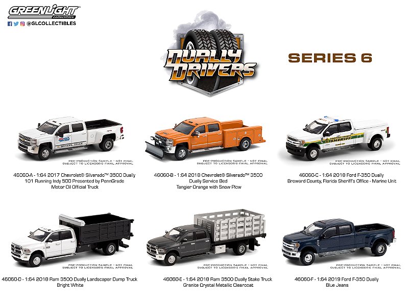 1:64 DUALLY DRIVERS SERIE 6