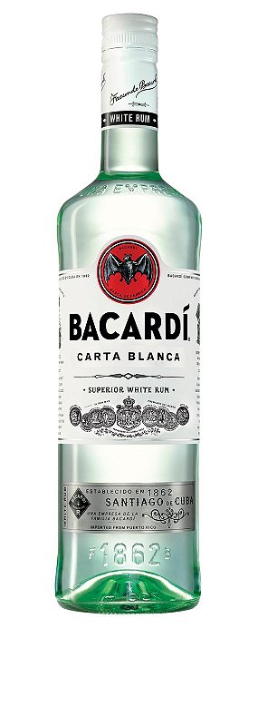 Rum BACARDI Carta Blanca 980 ml - Dose Online Bebidas