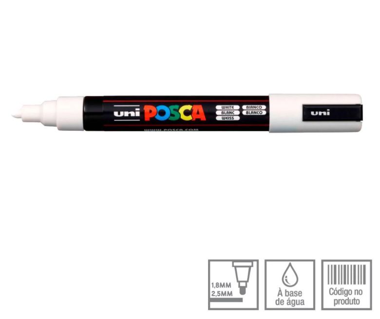 Caneta Posca PC 5M - Papelaria Grafitte - Papelaria Grafitte | Papelaria  para inspirar!