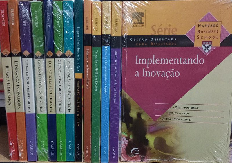 Harvard Business School - Kit Coleção 13 Volumes - Novos e