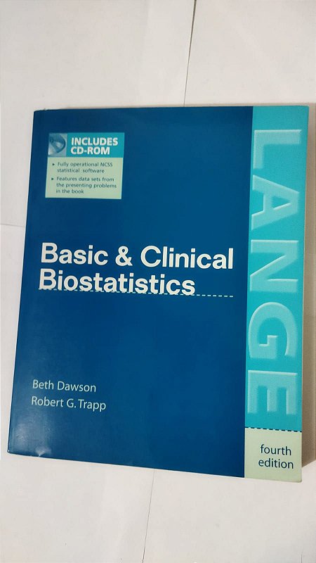 Basic & Clinical Biostatistics - Beth Dawson ( Ingles ) - Seboterapia ...