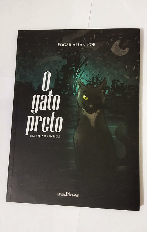 O Gato Preto Edgar Allan Poe ( Quadrinhos ) Seboterapia Livros O Gato Preto Edgar Allan Poe ( Quadrinhos ) Seboterapia Livros