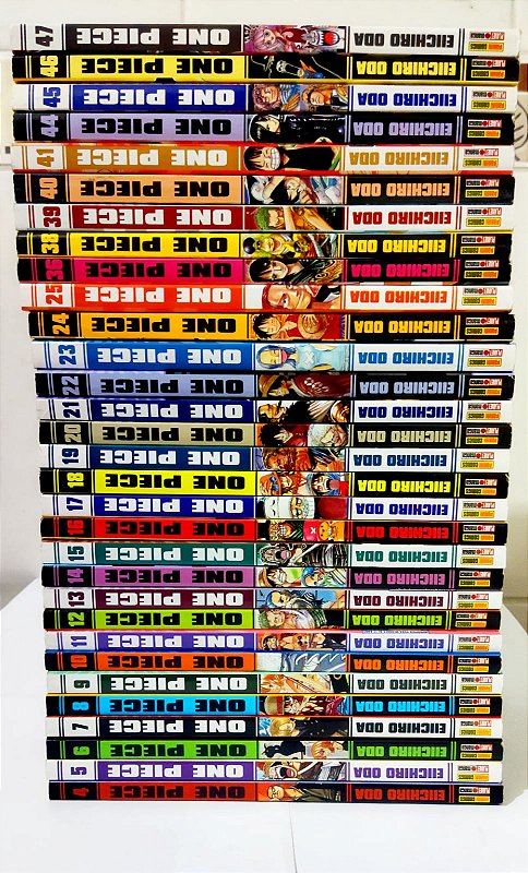 Kit Coleção Incompleta Mangá - One Piece - 31 Volumes