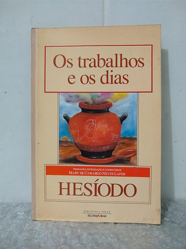 Os Trabalhos E Os Dias Hes odo Seboterapia Livros