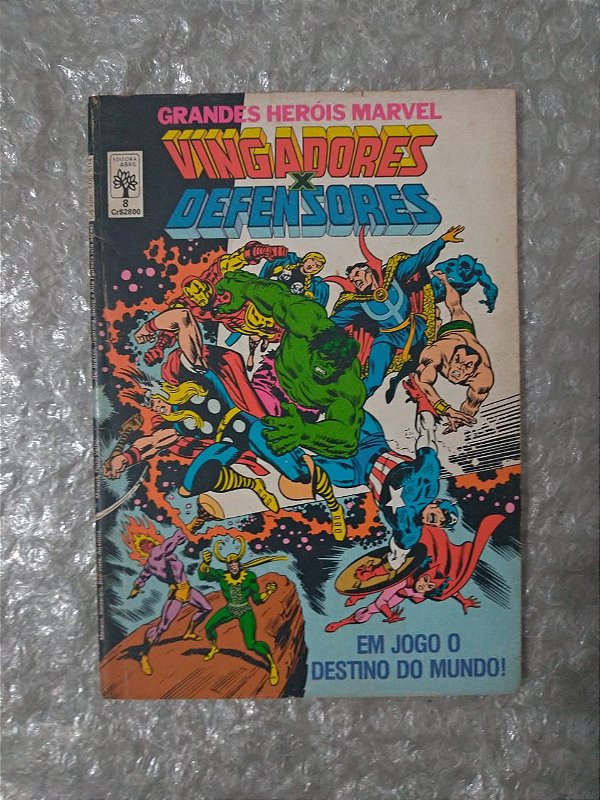 Grandes Heróis da Marvel Nº8 - Vingadores x Defensores