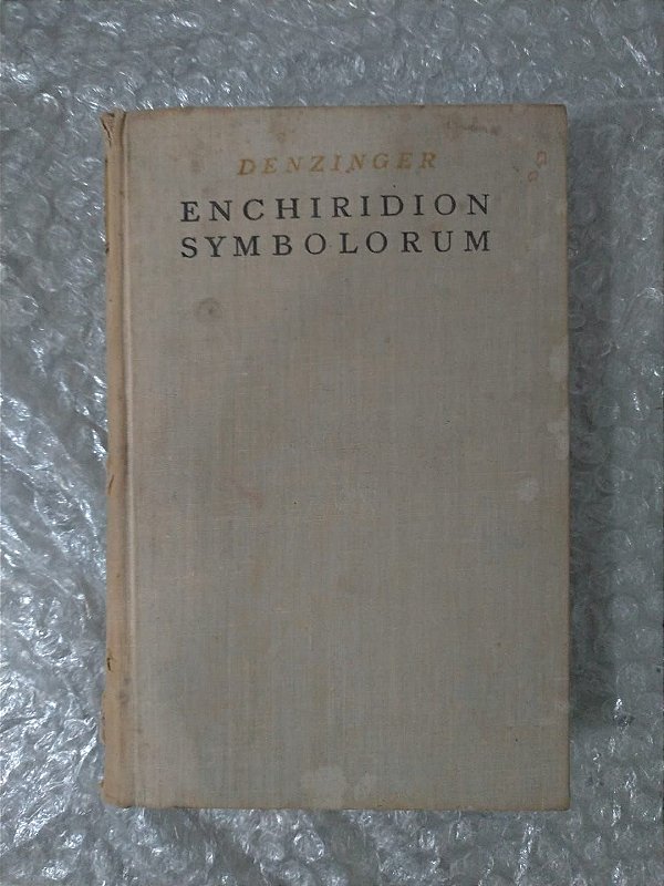 denzinger schonmetzer enchiridion symbolorum