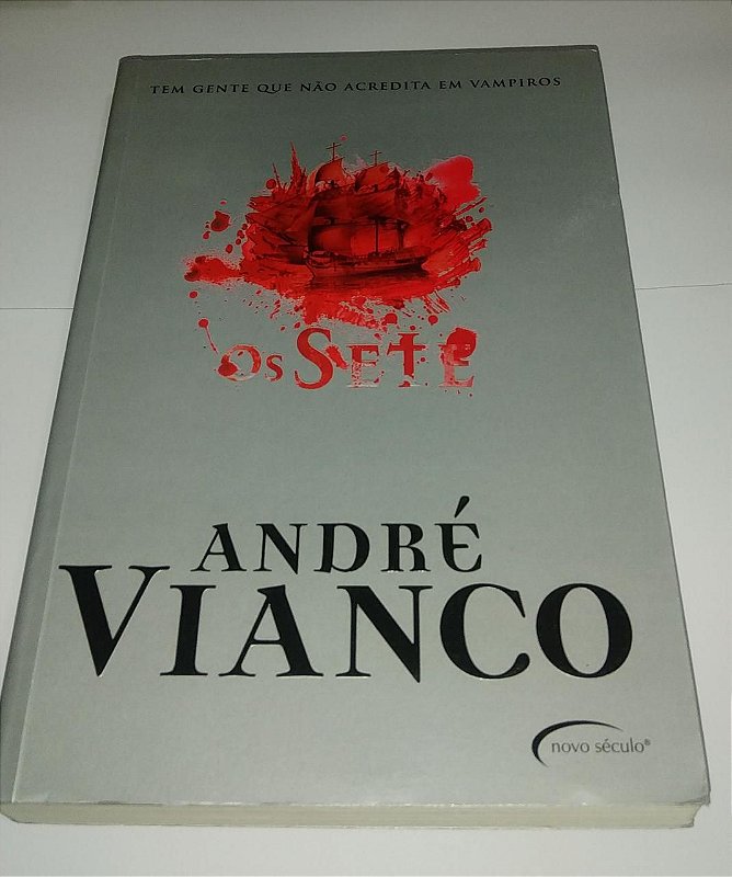 Os sete - André Vianco (marcas) - Seboterapia - Livros