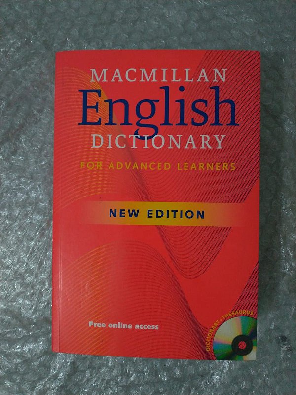 English Dictionary MacMillan Seboterapia Livros