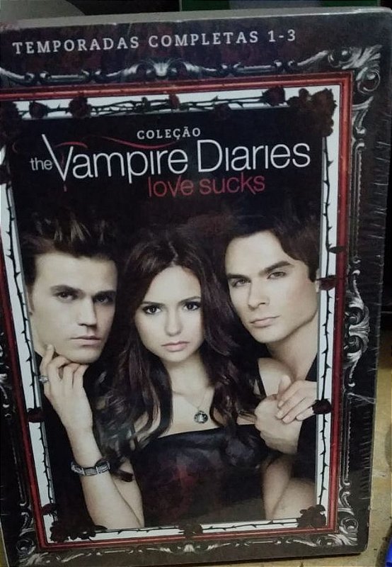 Coleção The Vampire Diaries - Love Sucks - 1 2 e 3 - Box Lacrado - 15 ...