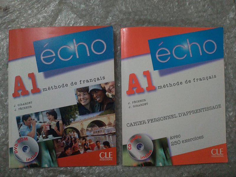 Écho: A1- Méthode de Français - C/2 livros - Seboterapia - Livros
