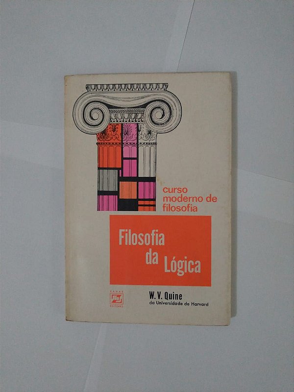 Filosofia da Lógica - W. V. Quine - Seboterapia - Livros