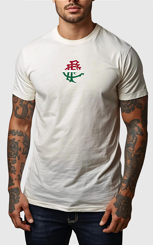 CAMISETA MASCULINA ALGODÃO PREMIUM - FLU OFF