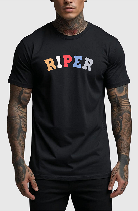 CAMISETA MASCULINA ALGODÃO PREMIUM - RIPER CO