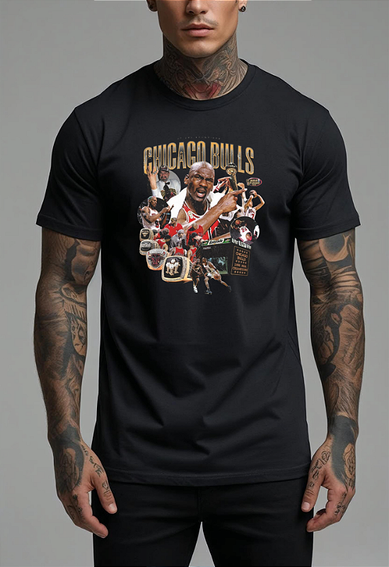 CAMISETA MASCULINA ALGODÃO PREMIUM - JORDAN