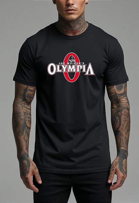 CAMISETA MASCULINA ALGODÃO PREMIUM - OLYMPIA