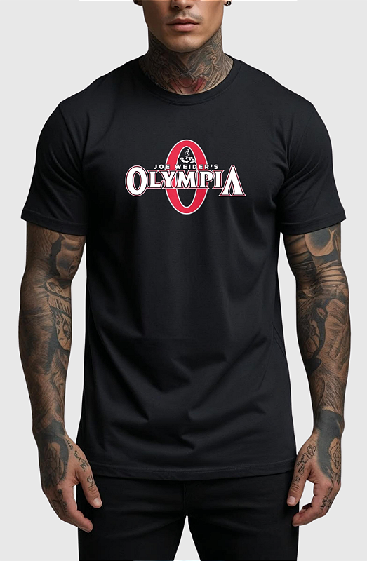 CAMISETA MASCULINA ALGODÃO PREMIUM - OLYMPIA