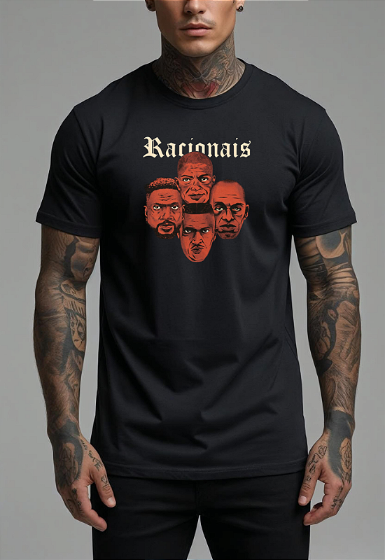 CAMISETA MASCULINA ALGODÃO PREMIUM - RACIONAIS MCS