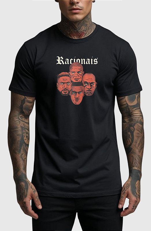 CAMISETA MASCULINA ALGODÃO PREMIUM - RACIONAIS MCS