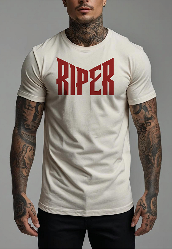CAMISETA MASCULINA ALGODÃO PREMIUM - RIPER BRAND