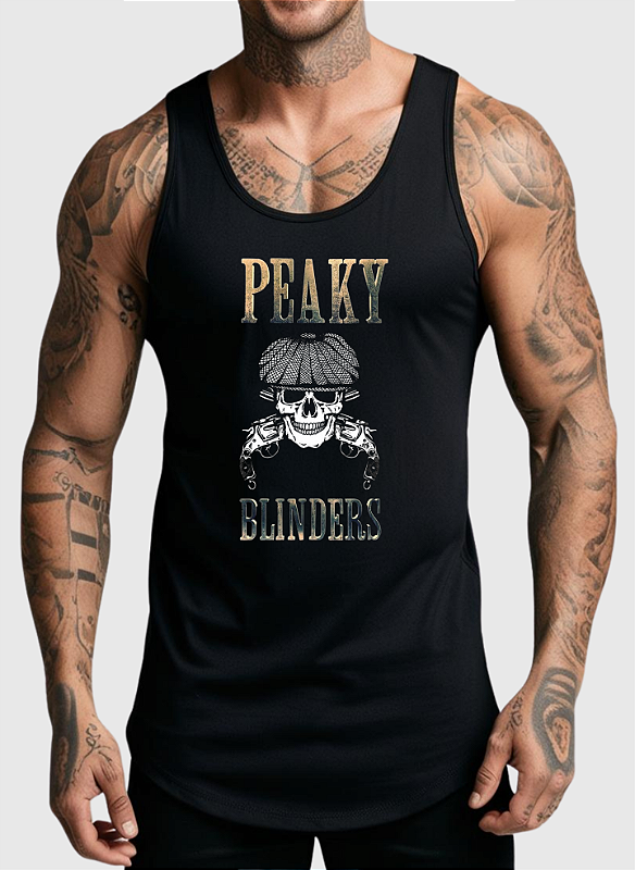 REGATA MASCULINA ALGODÃO PREMIUM - PEAKY BLINDERS