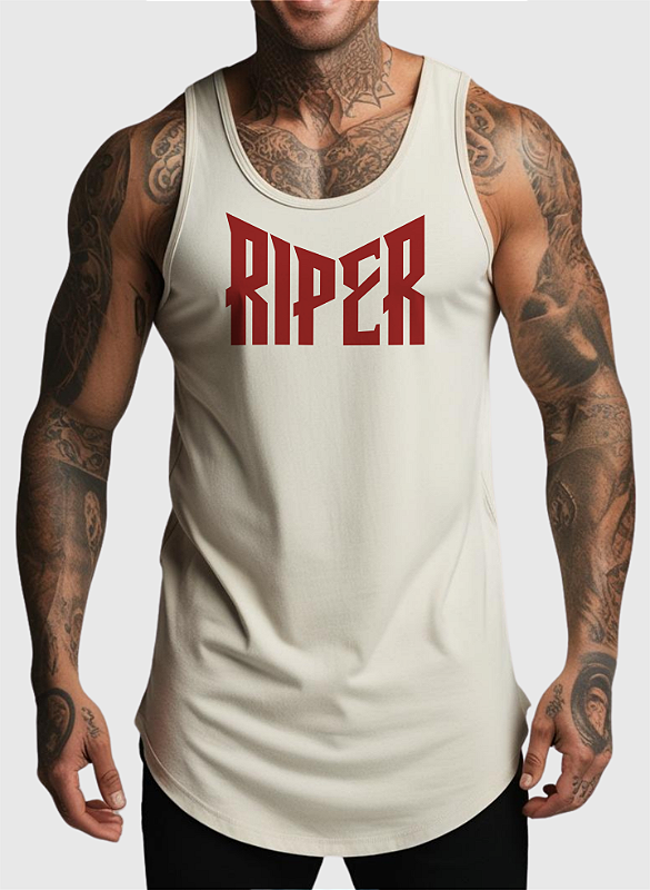 REGATA MASCULINA ALGODÃO PREMIUM - RIPER BRAND