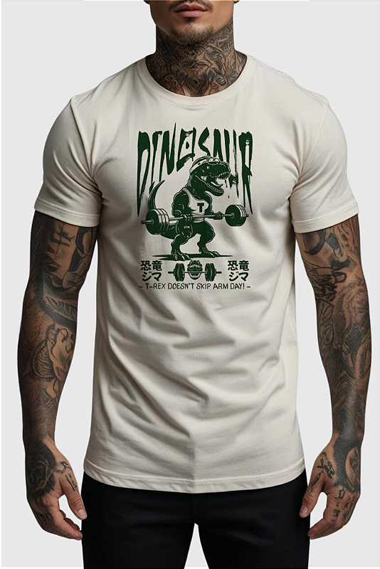 CAMISETA MASCULINA ALGODÃO PREMIUM - DINO MAROMBA
