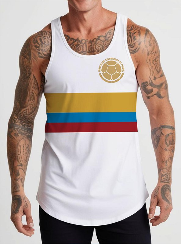 REGATA MASCULINA SELEÇÃO COLOMBIANA