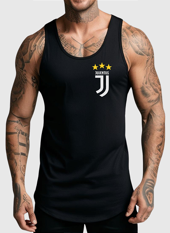 REGATA MASCULINA ALGODÃO PREMIUM - JUVE