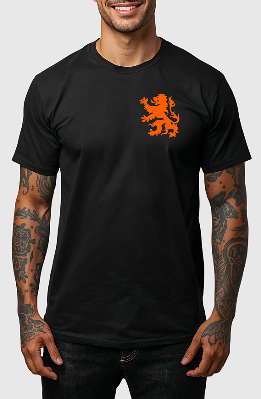 CAMISA MASCULINA ALGODÃO PREMIUM - HOLANDA RETRÔ