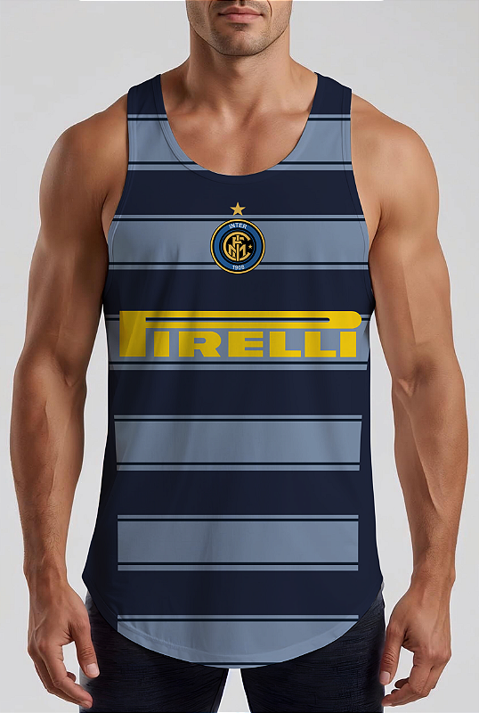 REGATA MASCULINA INTER DE MILÃO RETRÔ 04/05