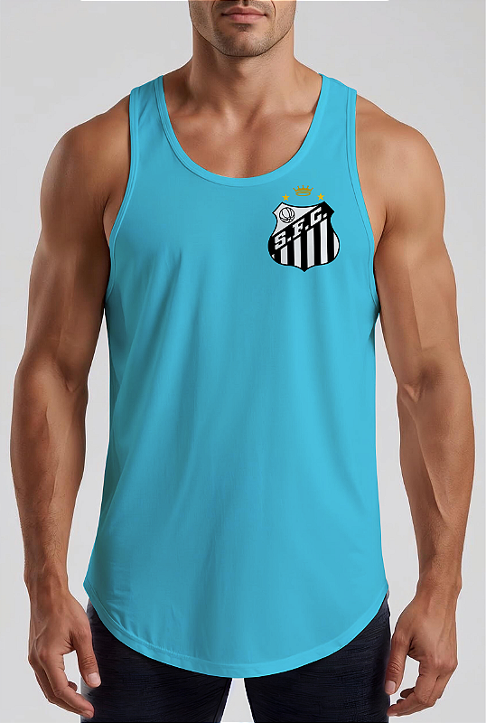 REGATA MASCULINA SANTOS AZUL NEYMAR JR EDIÇÃO ESPECIAL