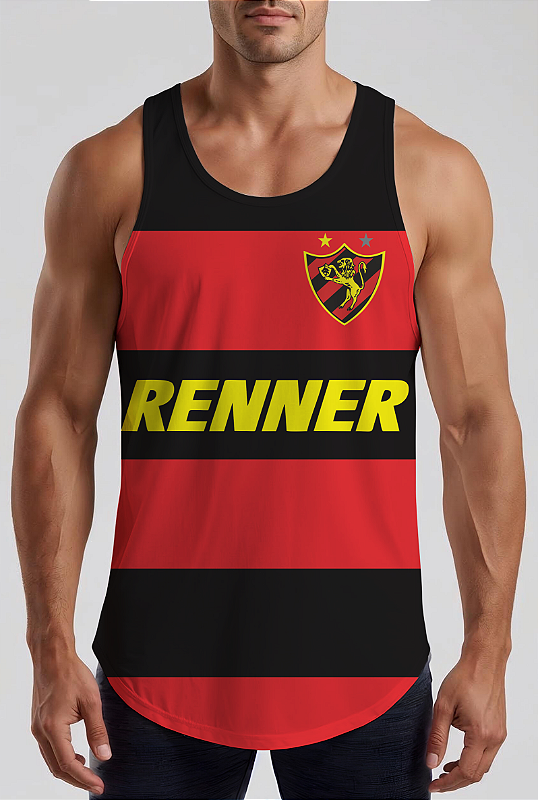 REGATA MASCULINA DRY FIT SPORT CLUB DO RECIFE RETRÔ